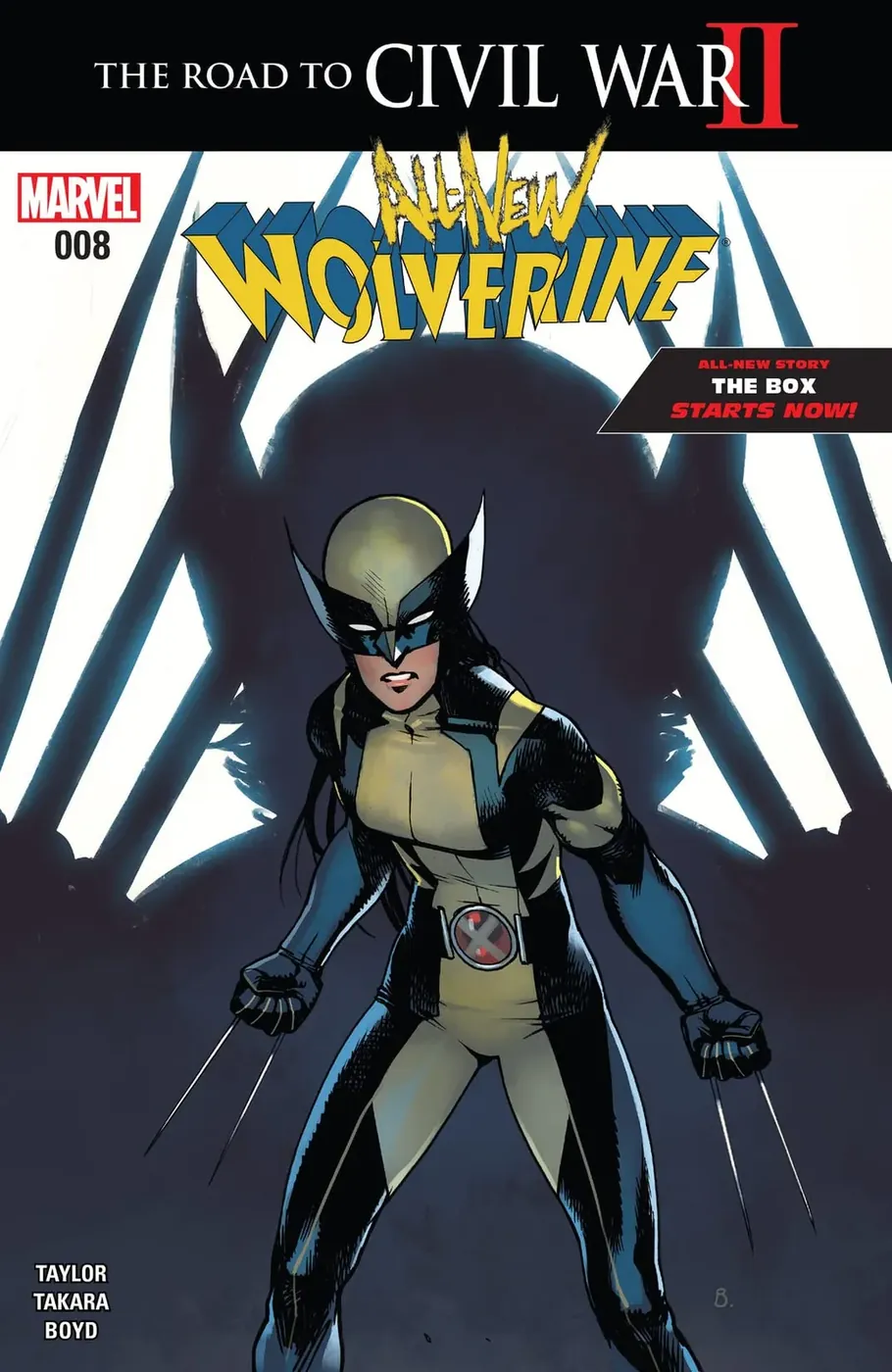 Cover of All-New Wolverine #8