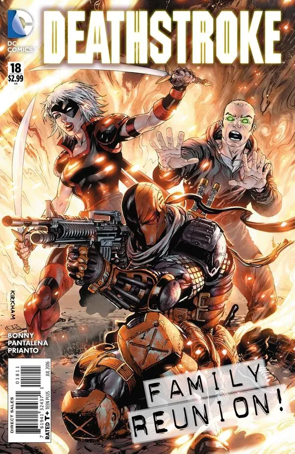 Cover of Deathstroke #18