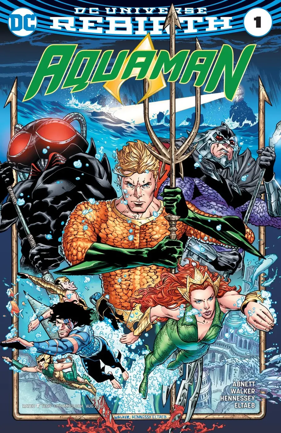 Cover of Aquaman #1