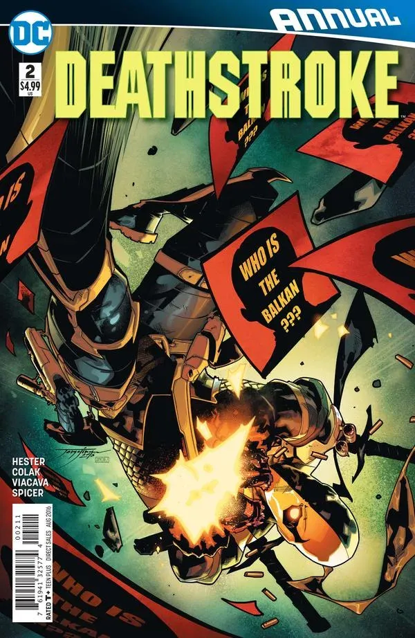Cover of Deathstroke Annual #2