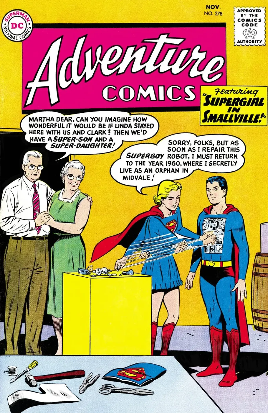 Cover of Adventure Comics #278