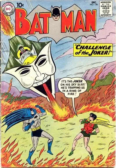 Cover of Batman #136