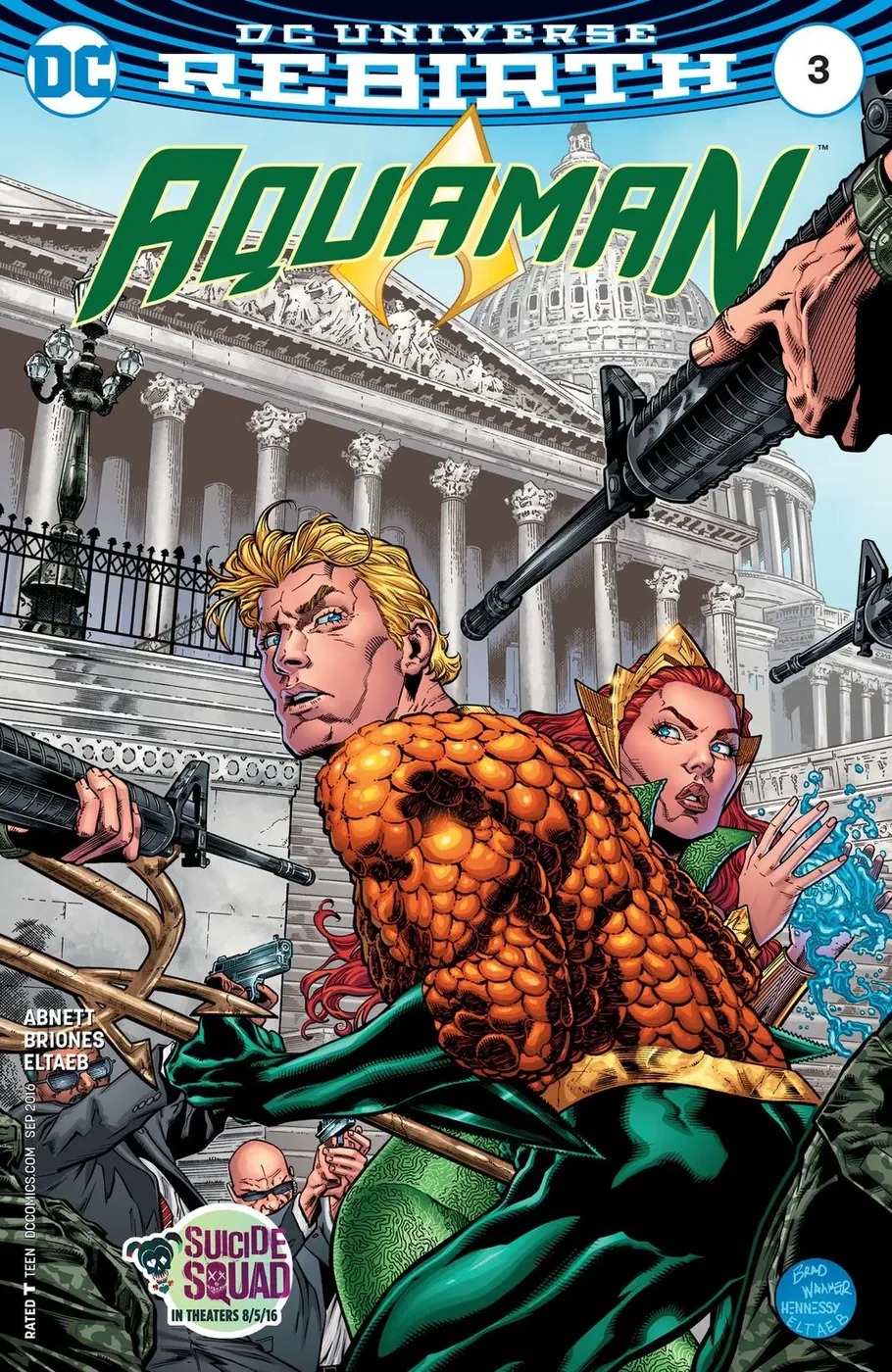 Cover of Aquaman #3