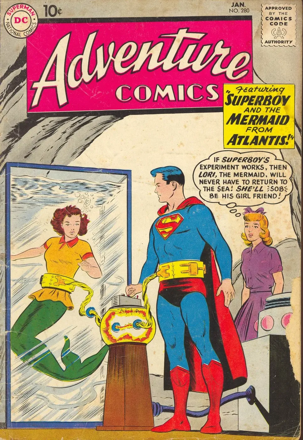 Cover of Adventure Comics #280