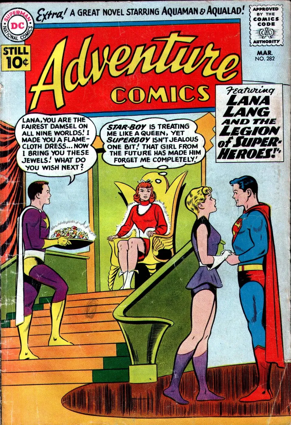 Cover of Adventure Comics #282