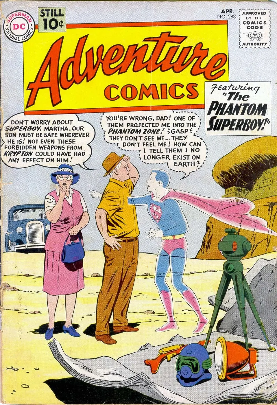 Cover of Adventure Comics #283