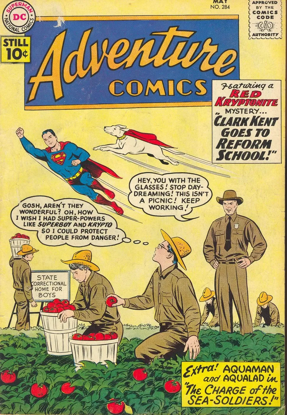 Cover of Adventure Comics #284
