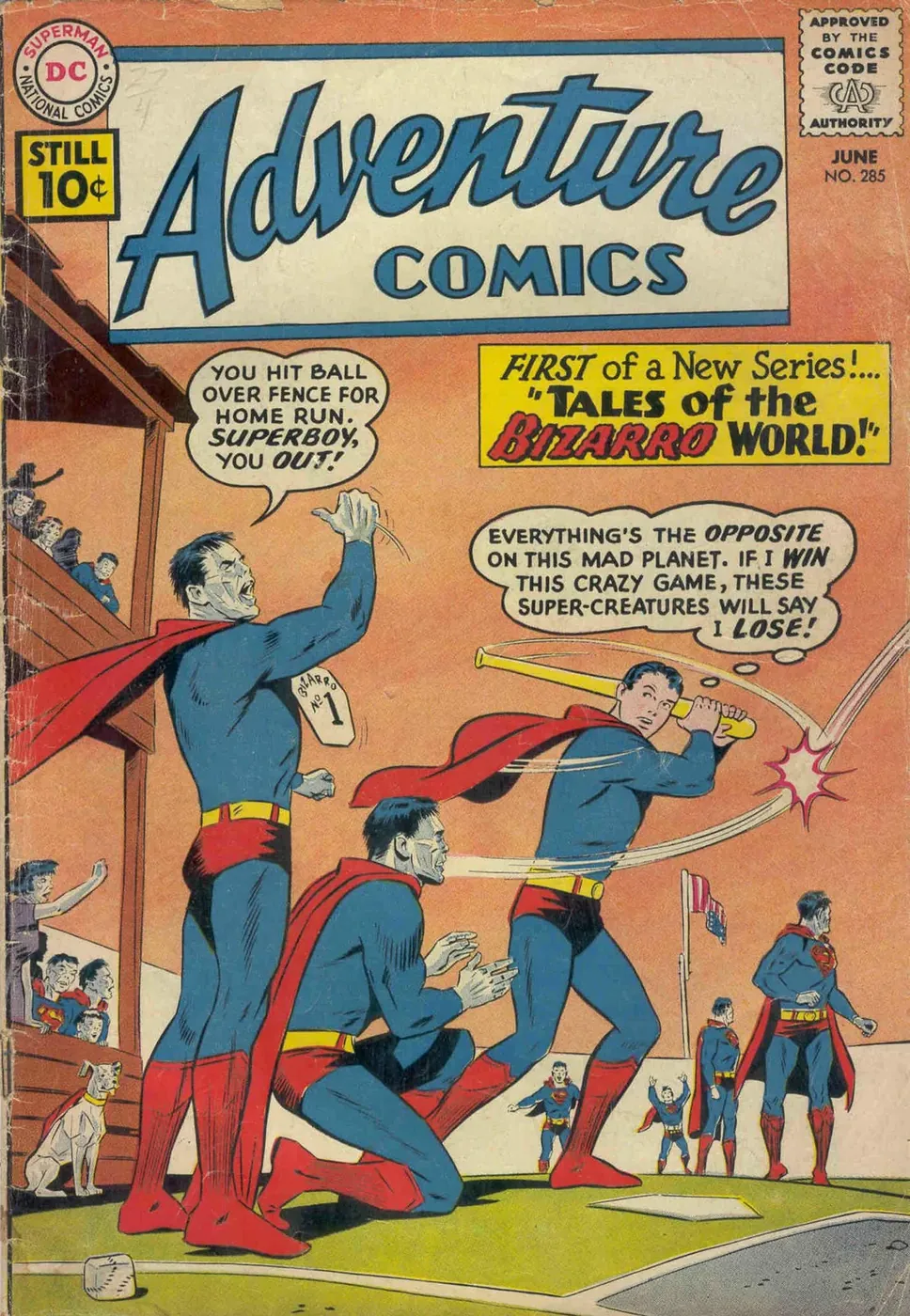 Cover of Adventure Comics #285