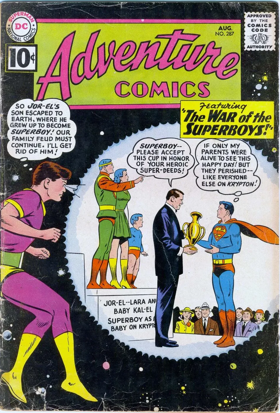 Cover of Adventure Comics #287
