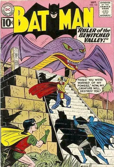 Cover of Batman #142
