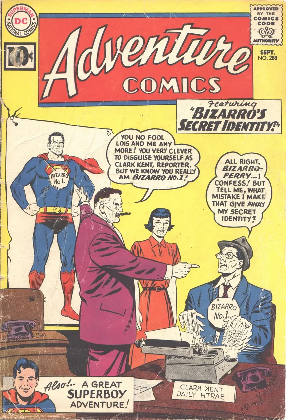 Cover of Adventure Comics #288