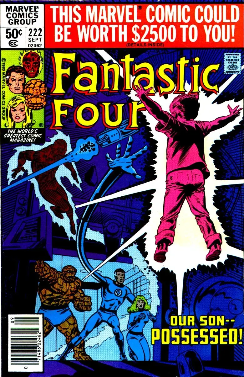 Cover of Fantastic Four #222