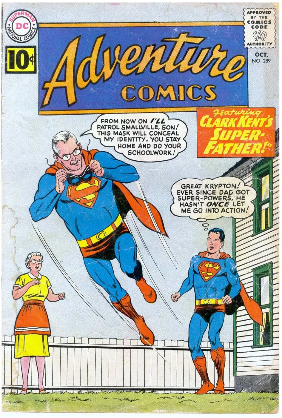 Cover of Adventure Comics #289