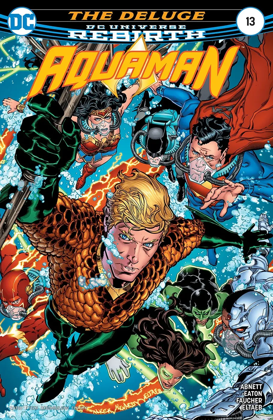Cover of Aquaman #13