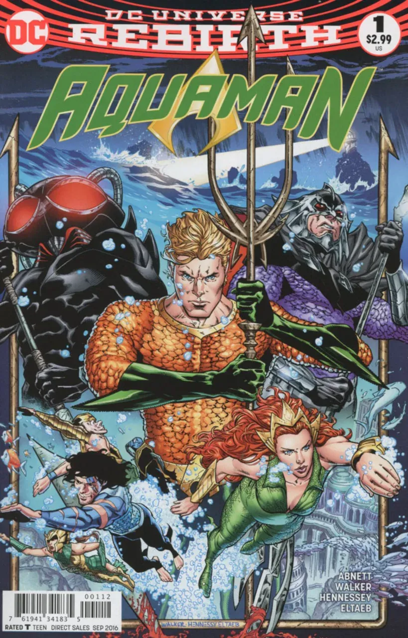 Cover of Aquaman #1