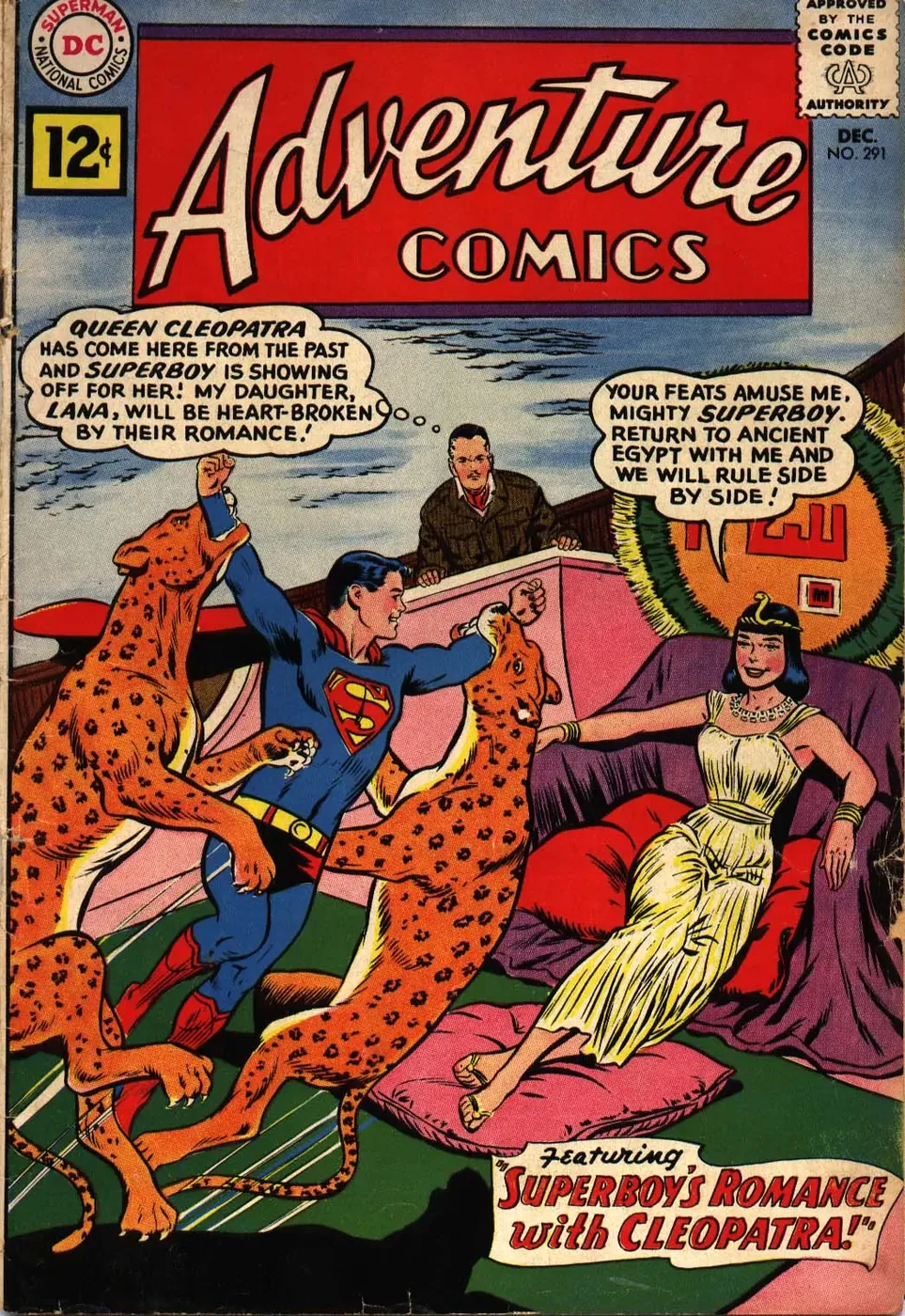 Cover of Adventure Comics #291