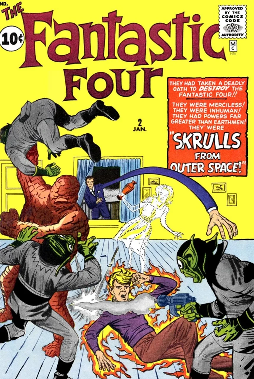 Cover of Fantastic Four #2