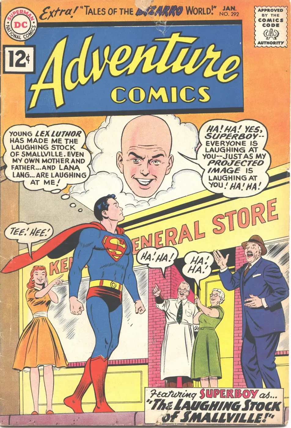 Cover of Adventure Comics #292