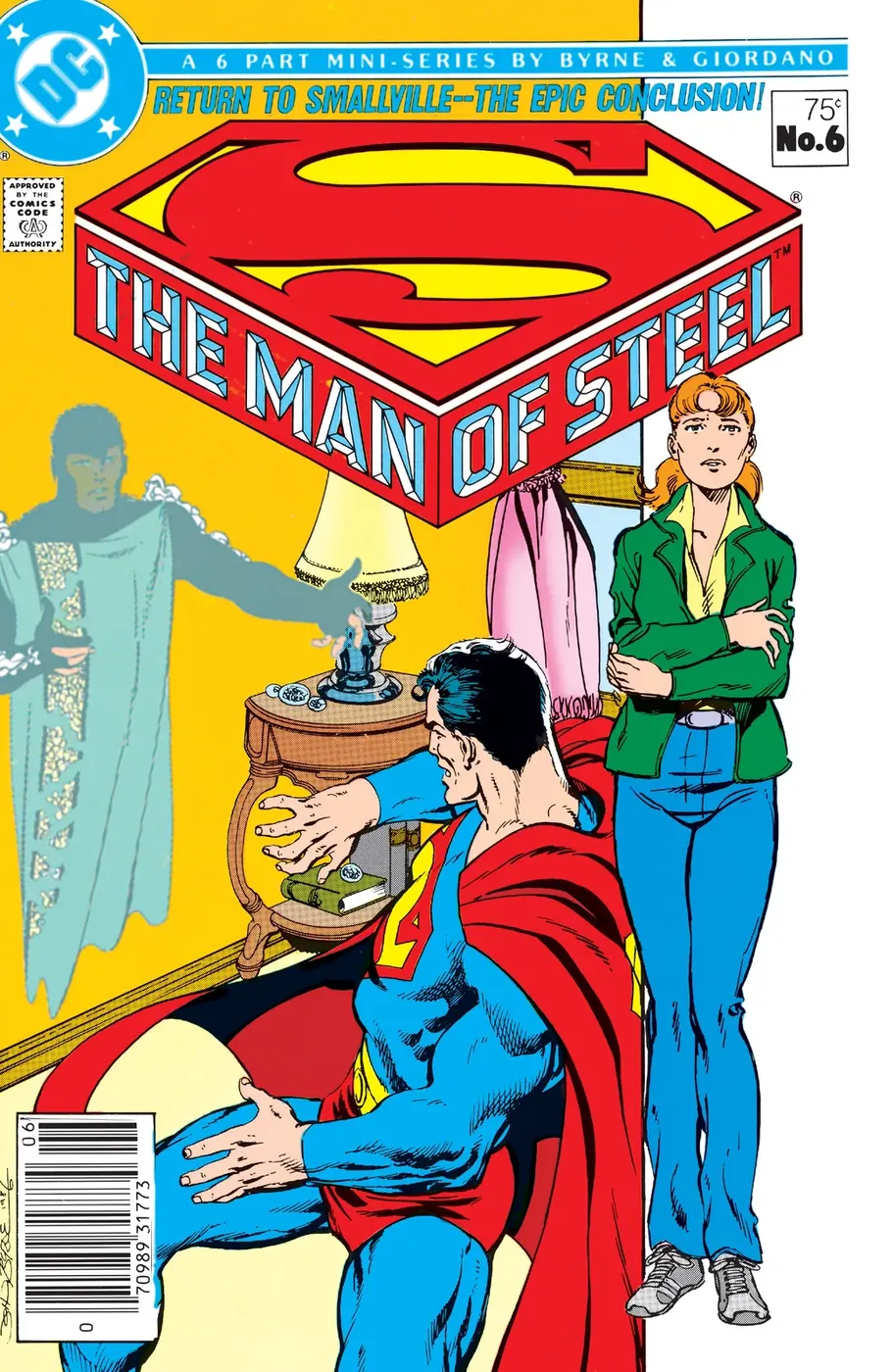 Cover of The Man of Steel #6