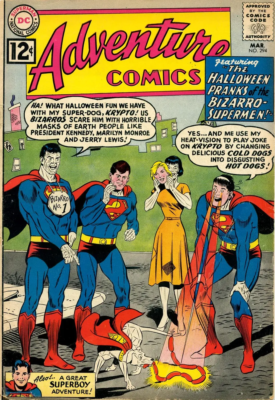Cover of Adventure Comics #294