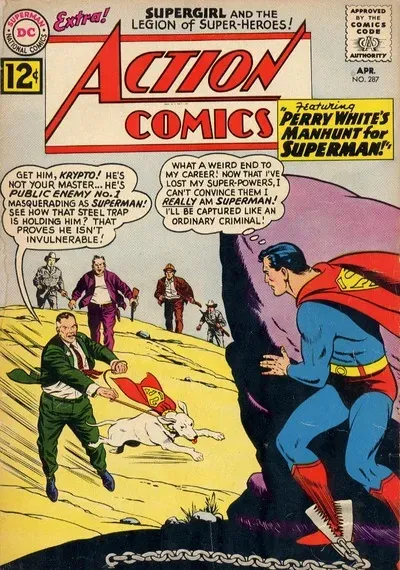 Cover of Action Comics #287