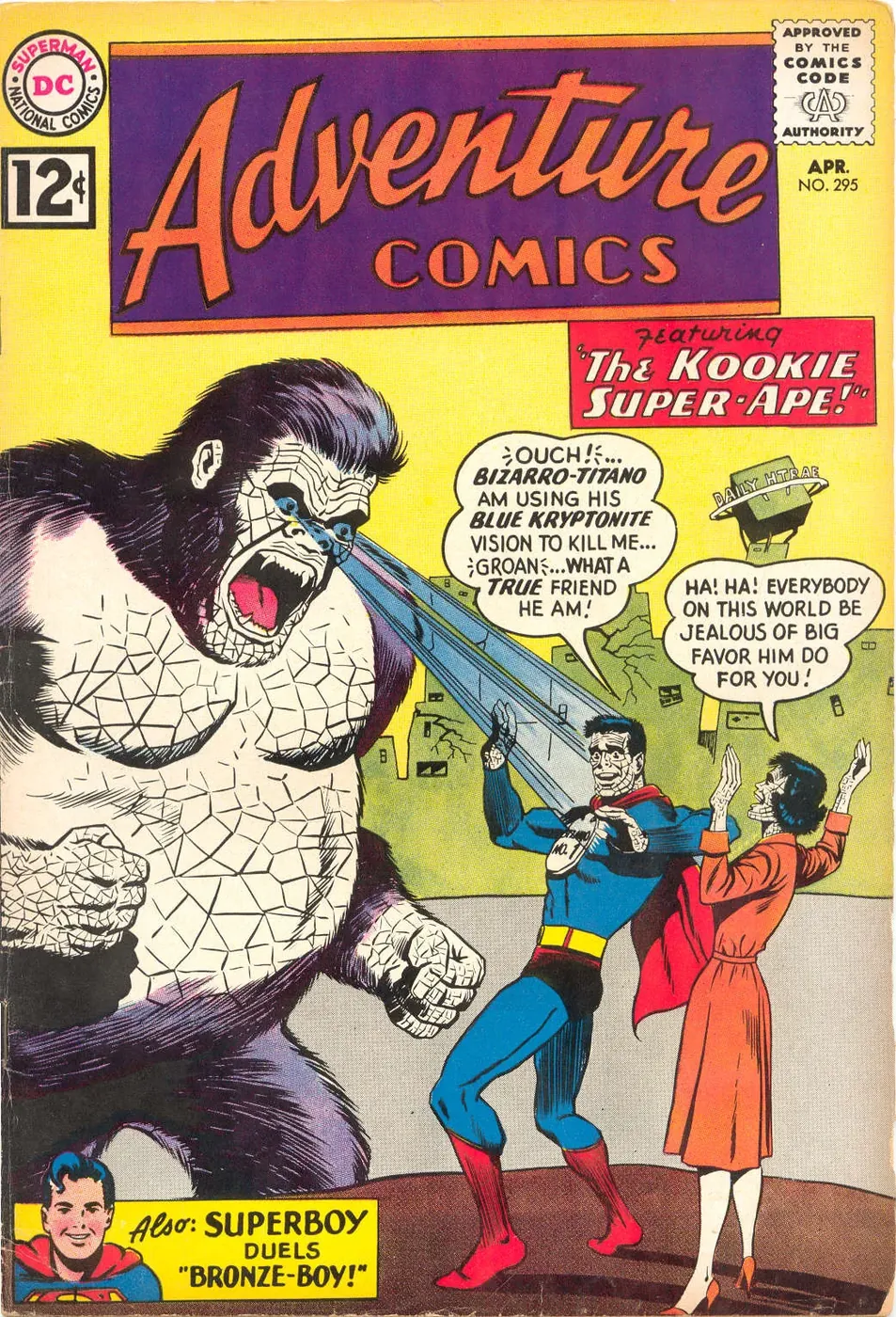 Cover of Adventure Comics #295