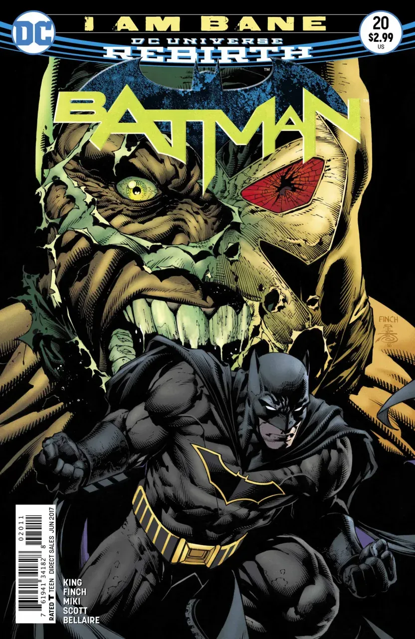 Cover of Batman #20