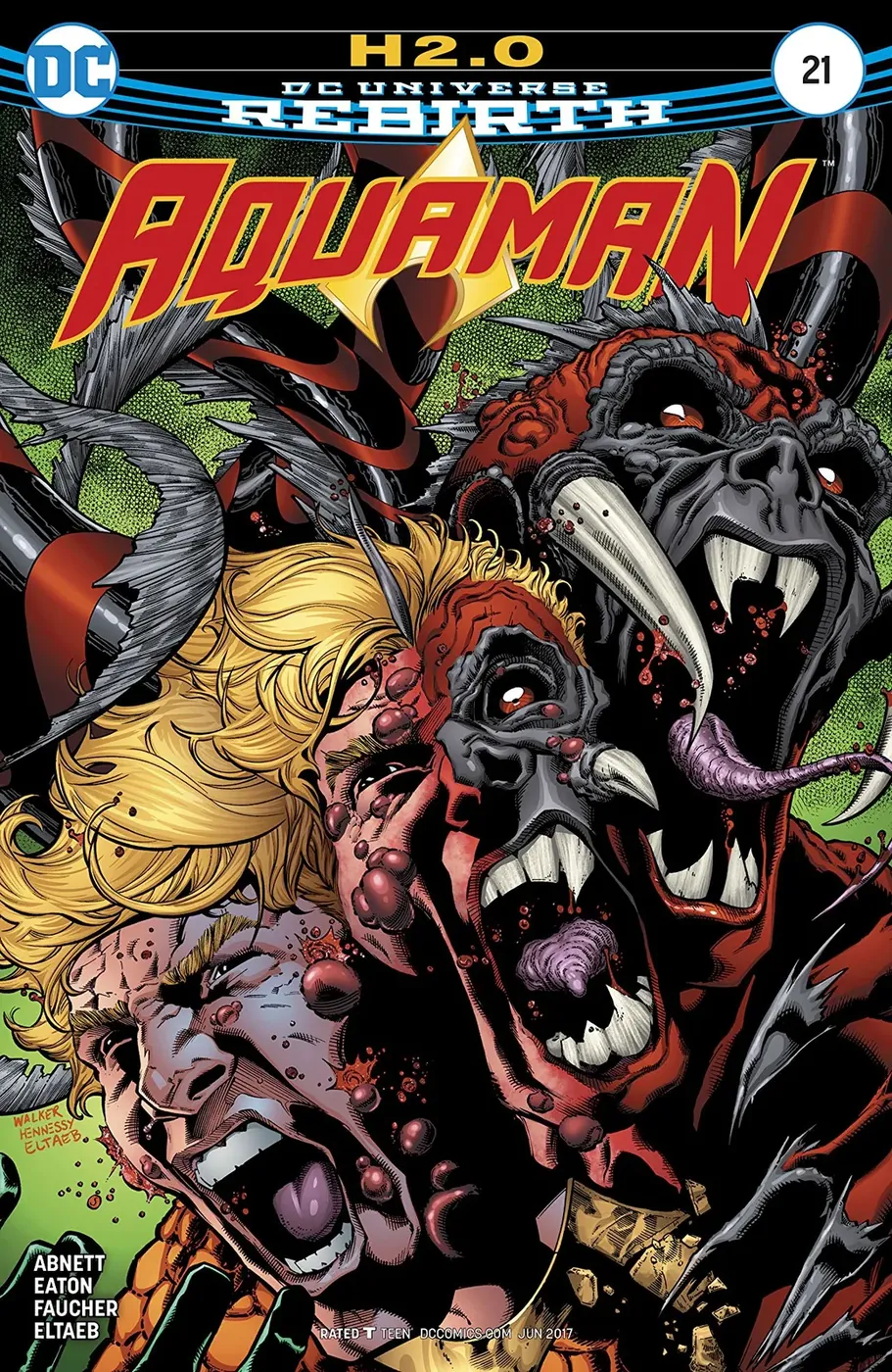 Cover of Aquaman #21