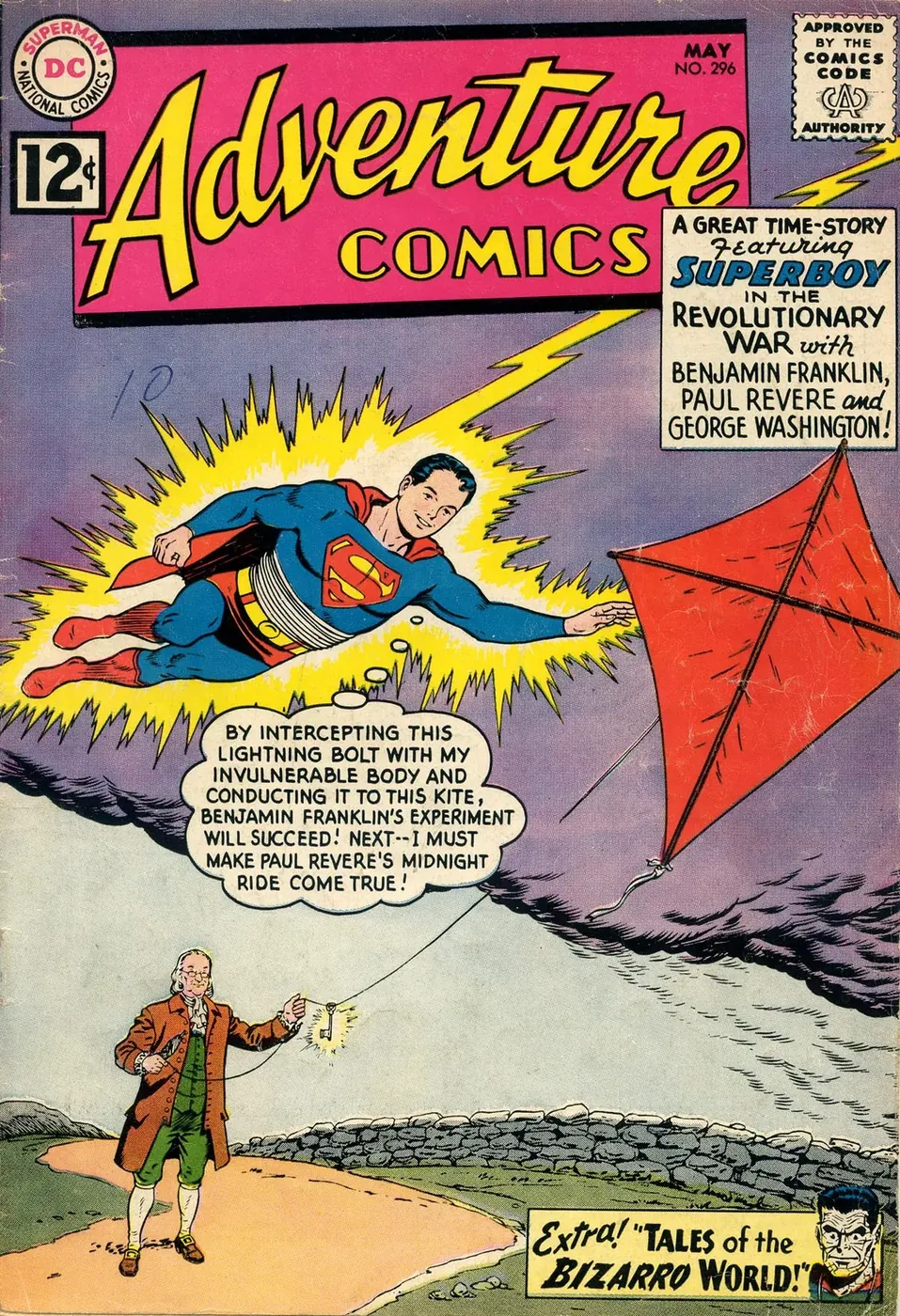 Cover of Adventure Comics #296