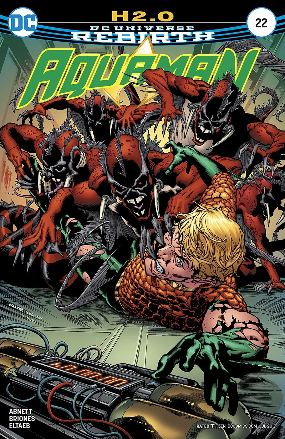 Cover of Aquaman #22