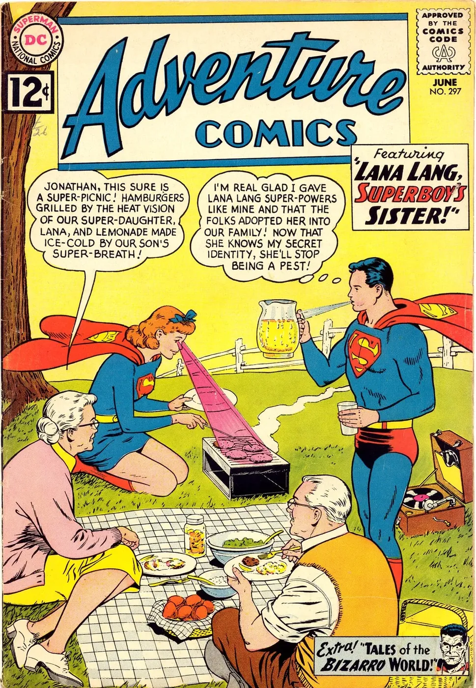 Cover of Adventure Comics #297