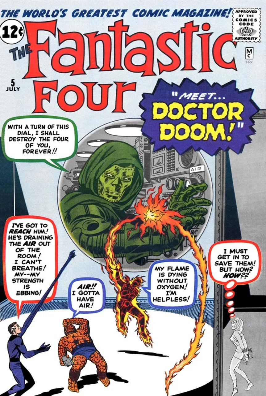 Cover of Fantastic Four #5