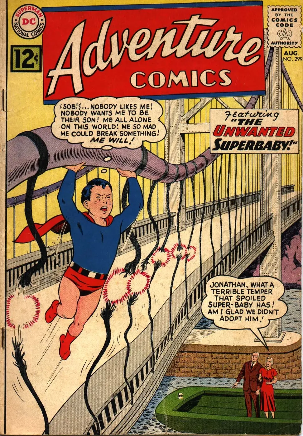 Cover of Adventure Comics #299