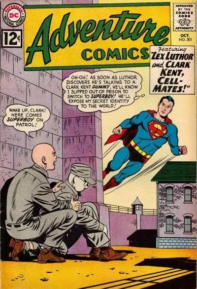 Cover of Adventure Comics #301