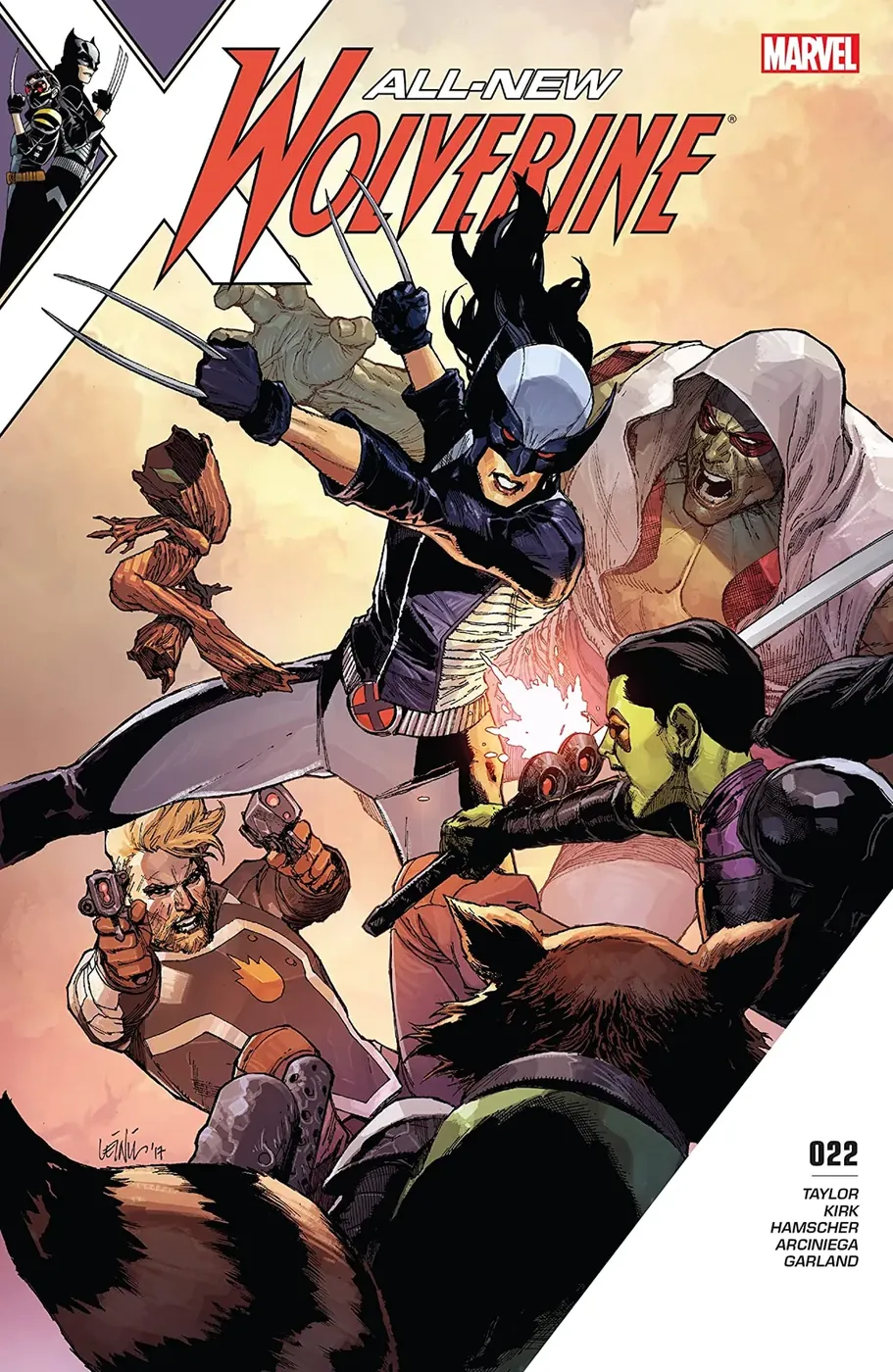 Cover of All-New Wolverine #22