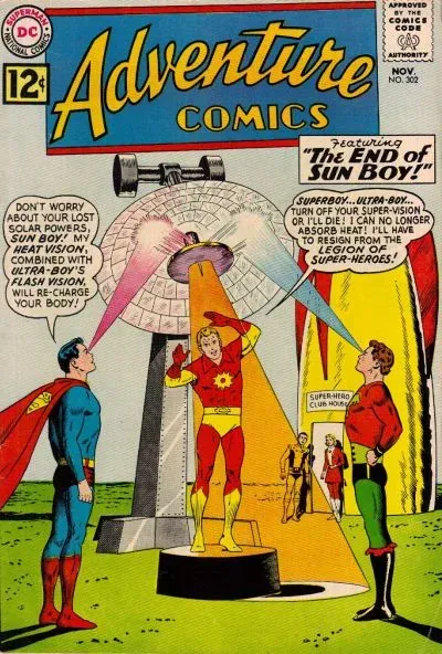 Cover of Adventure Comics #302