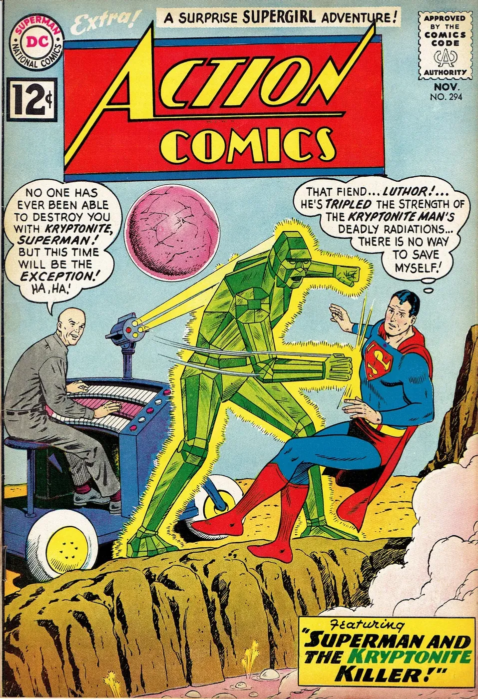 Cover of Action Comics #294