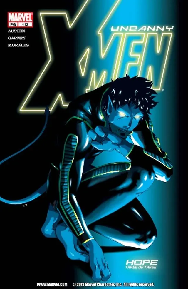 Cover of The Uncanny X-Men #412