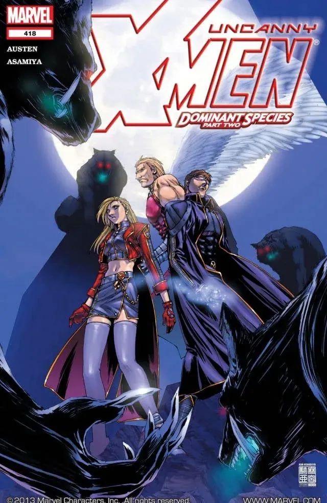 Cover of The Uncanny X-Men #418