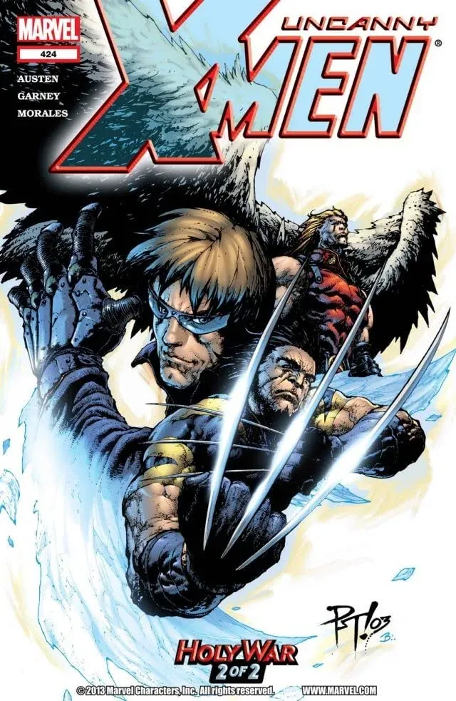 Cover of The Uncanny X-Men #424