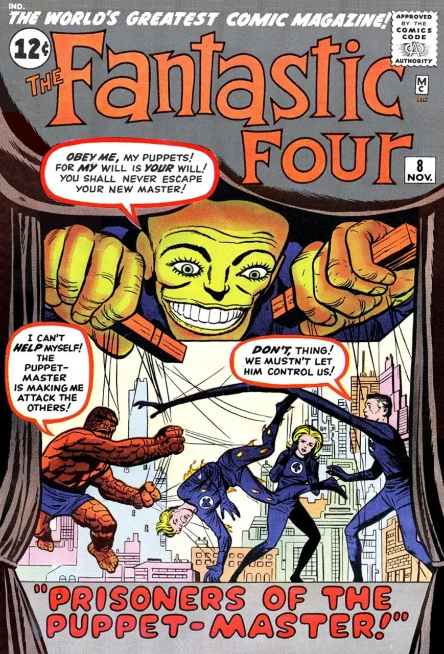 Cover of Fantastic Four #8