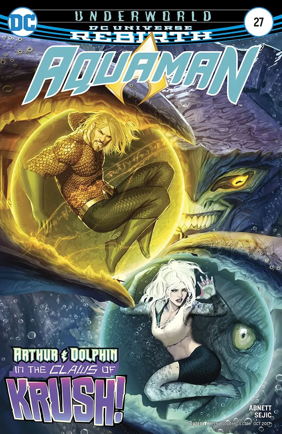 Cover of Aquaman #27