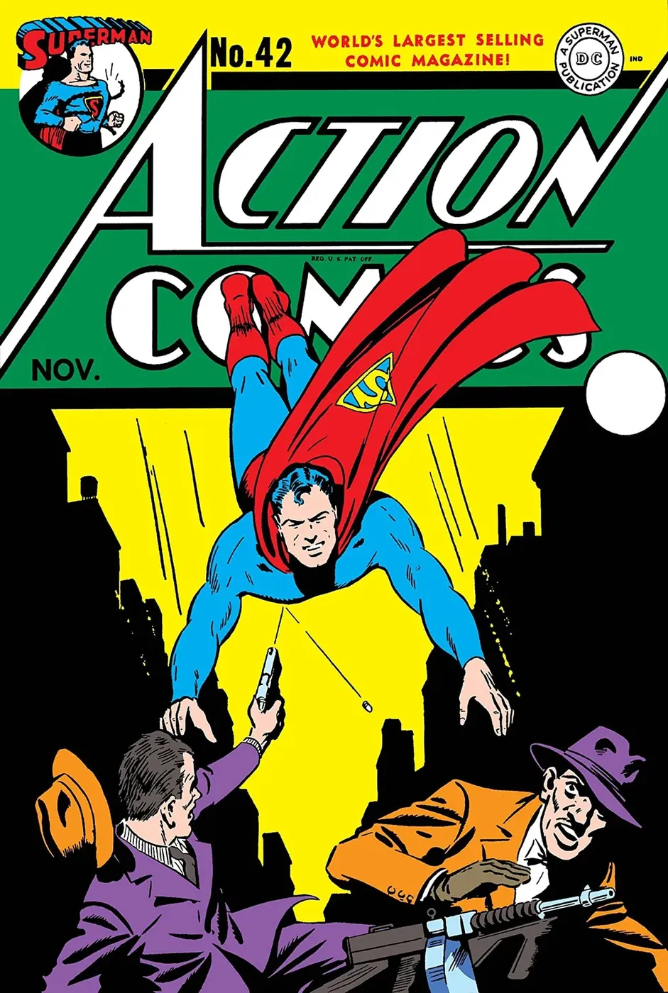 Cover of Action Comics #42