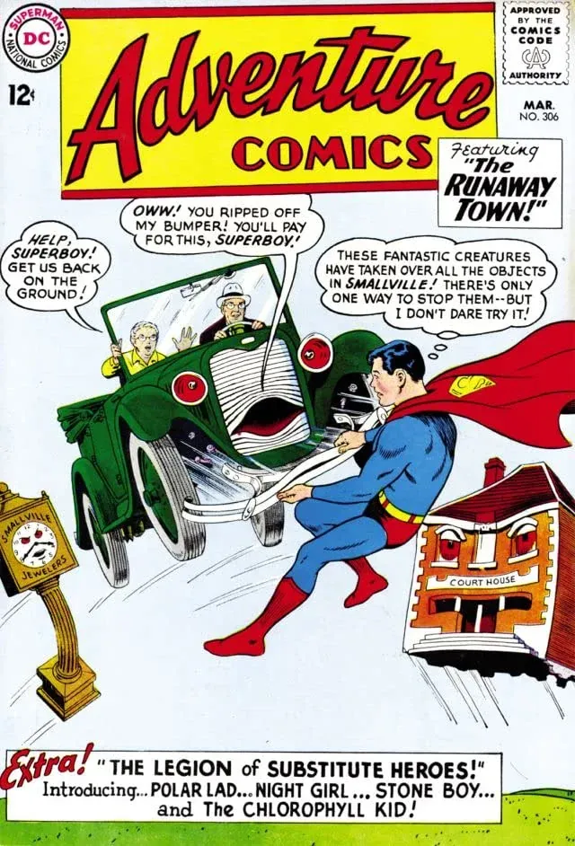 Cover of Adventure Comics #306