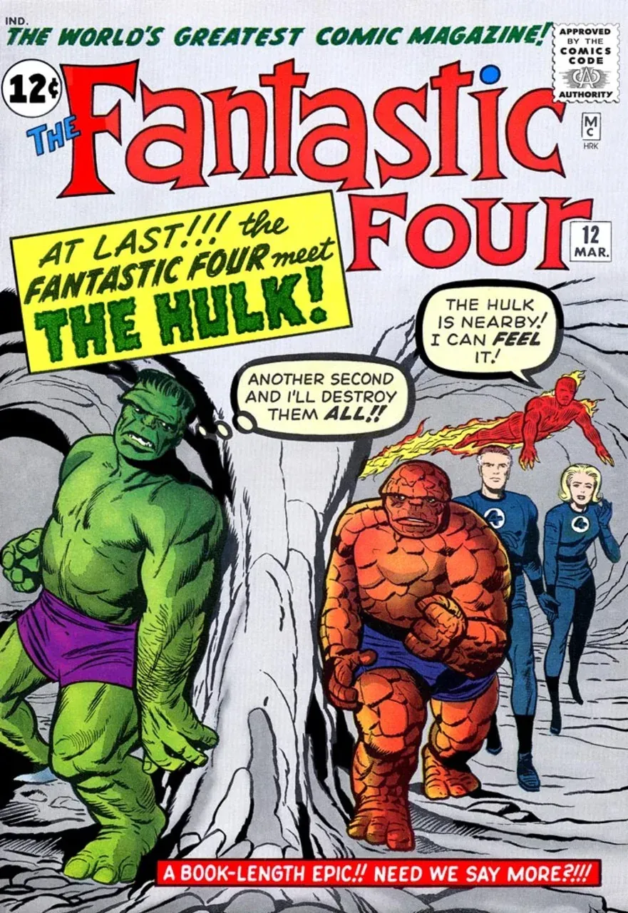 Cover of Fantastic Four #12