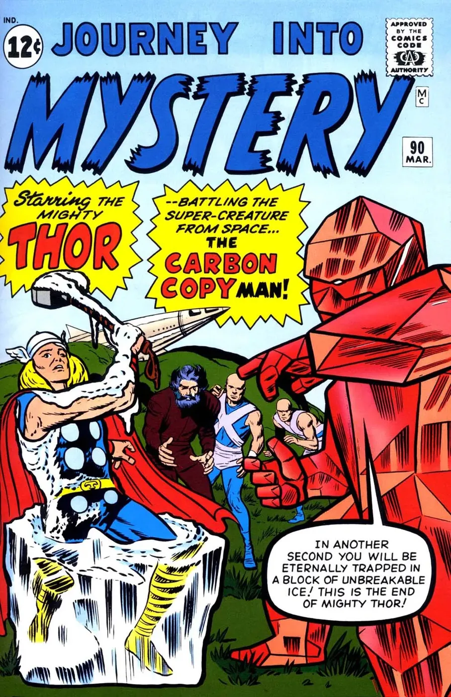 Cover of Journey into Mystery #90