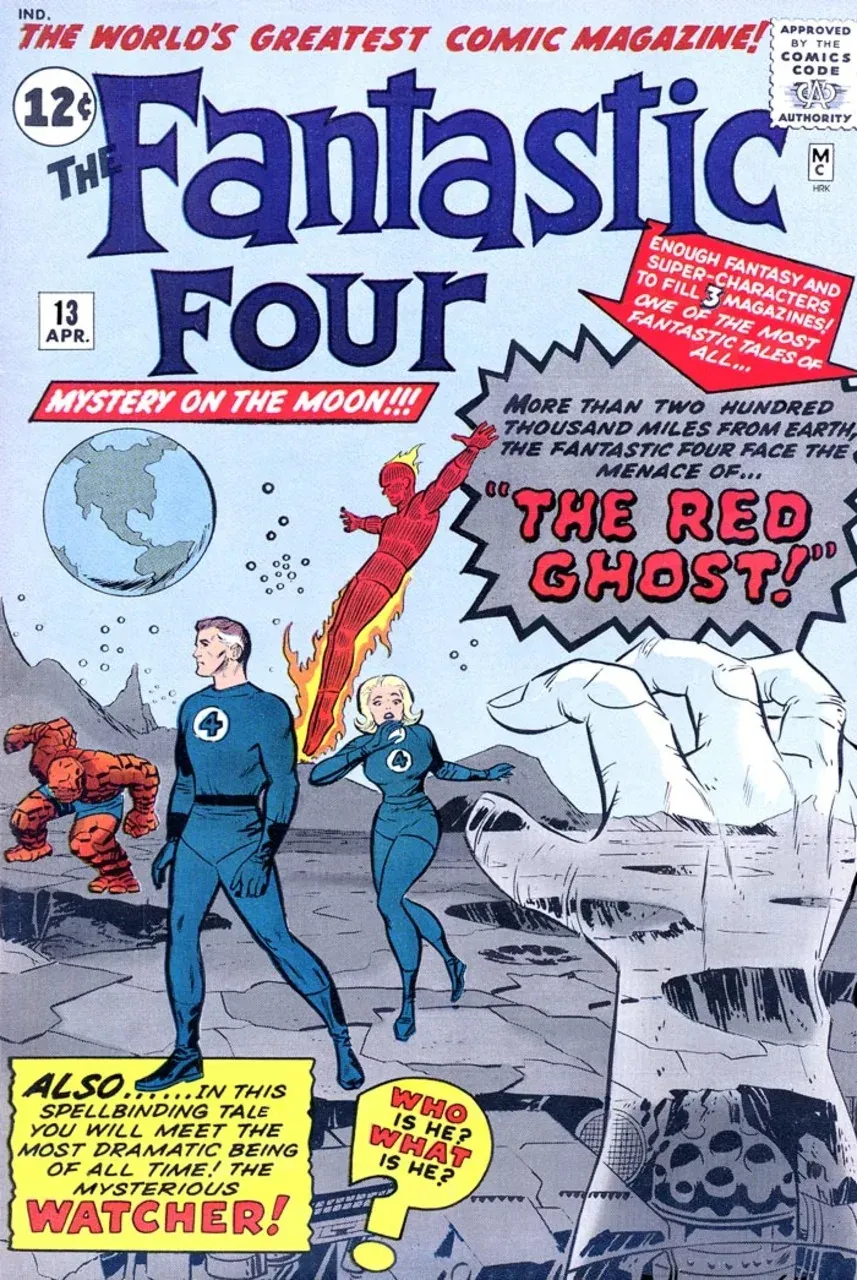 Cover of Fantastic Four #13