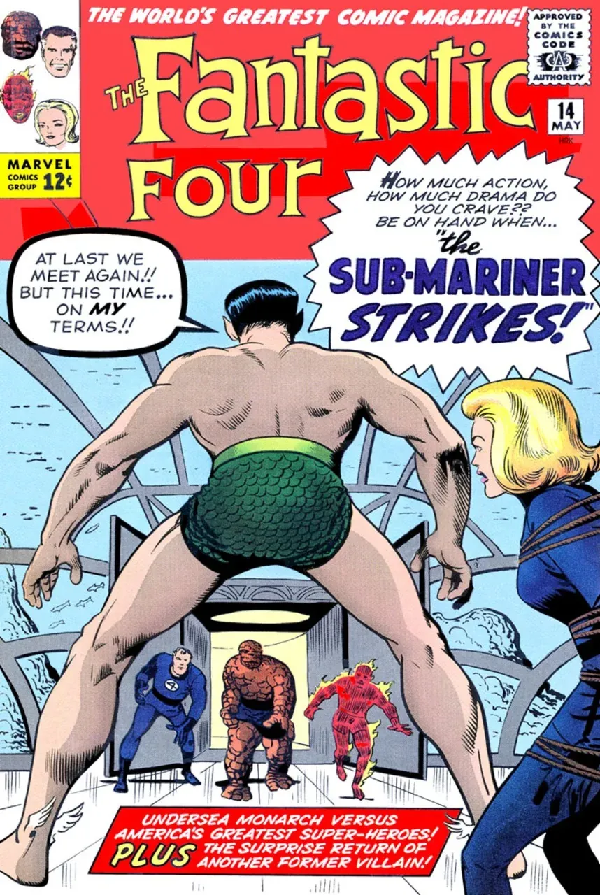 Cover of Fantastic Four #14