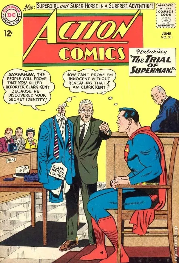Cover of Action Comics #301