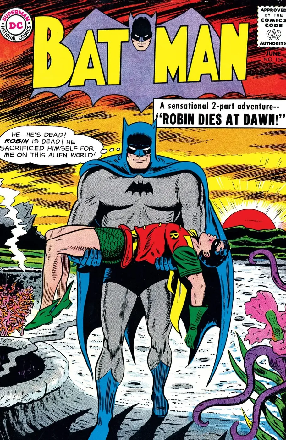Cover of Batman #156
